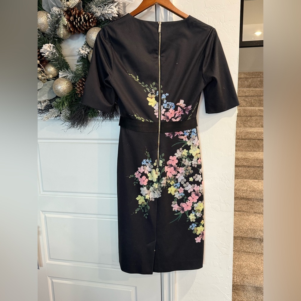 Ted Baker Soliaa Pergola Floral Bodycon Dress - Picture 5 of 5